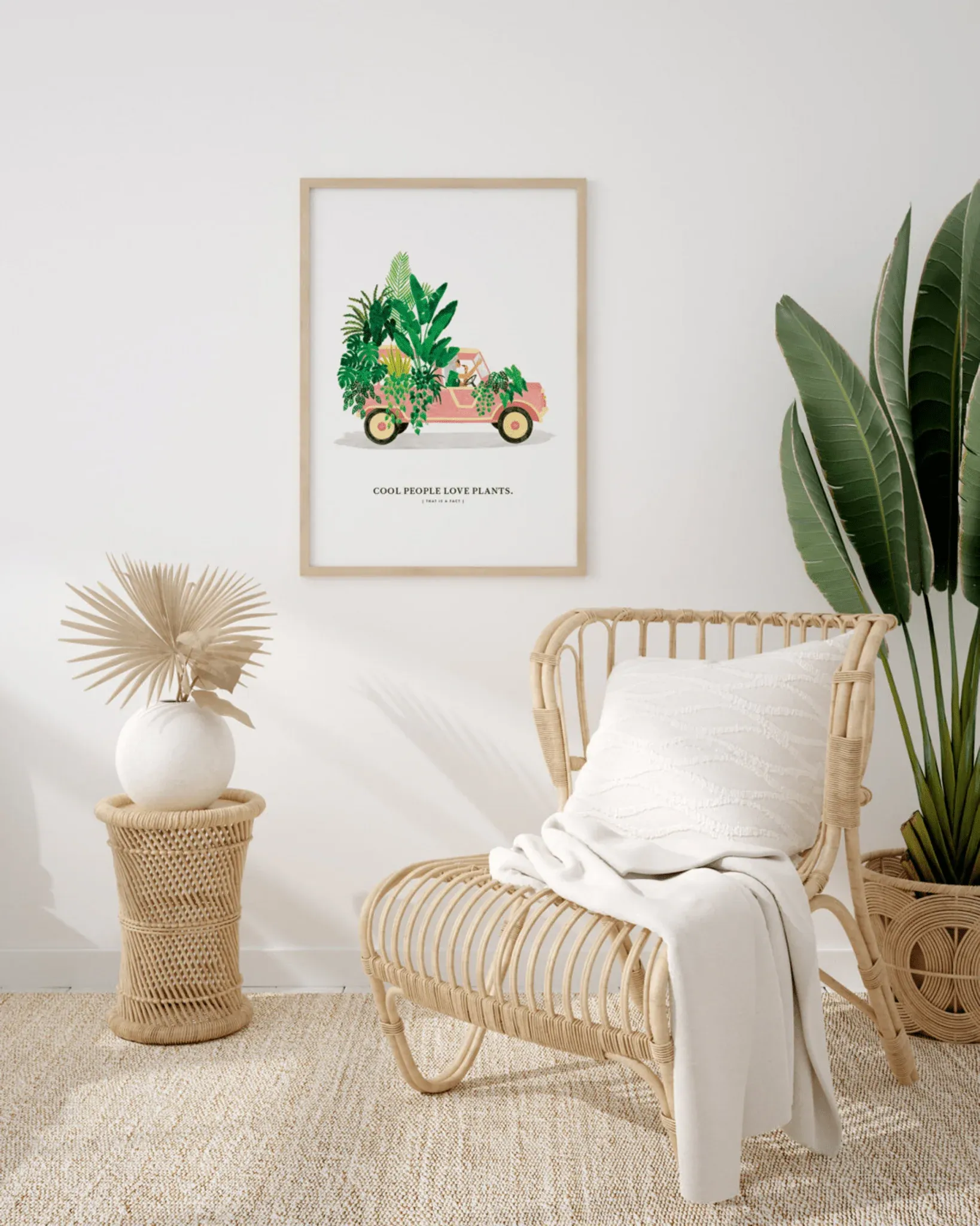 Affiche botanique plantes & méhari - all the ways to say – Image 2